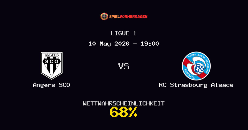 Angers SCO vs RC Strasbourg Alsace Spielvorhersage - Ligue 1 - Wett-Tipps