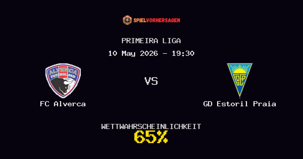 FC Alverca vs GD Estoril Praia Spielvorhersage - Primeira Liga - Wett-Tipps