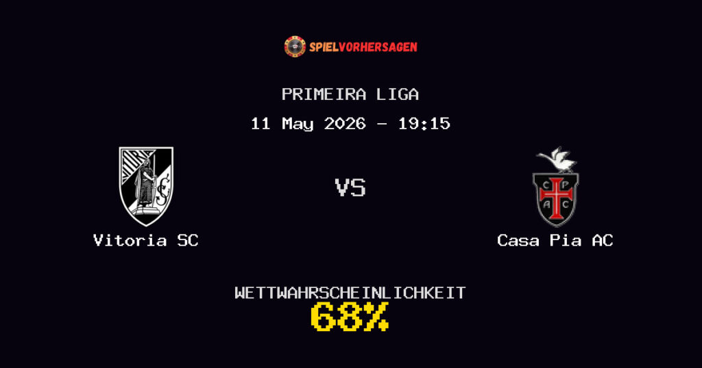 Vitoria SC vs Casa Pia AC Spielvorhersage - Primeira Liga - Wett-Tipps