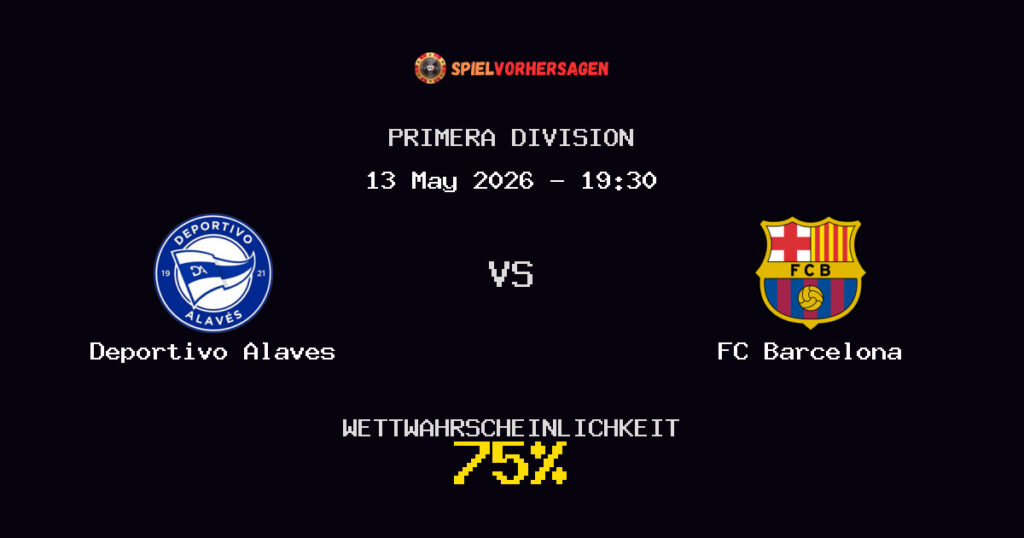 Deportivo Alaves vs FC Barcelona Spielvorhersage - Primera Division - Wett-Tipps