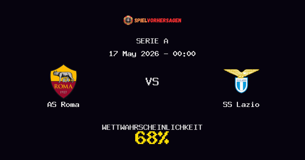 AS Roma vs SS Lazio Spielvorhersage - Serie A - Wett-Tipps