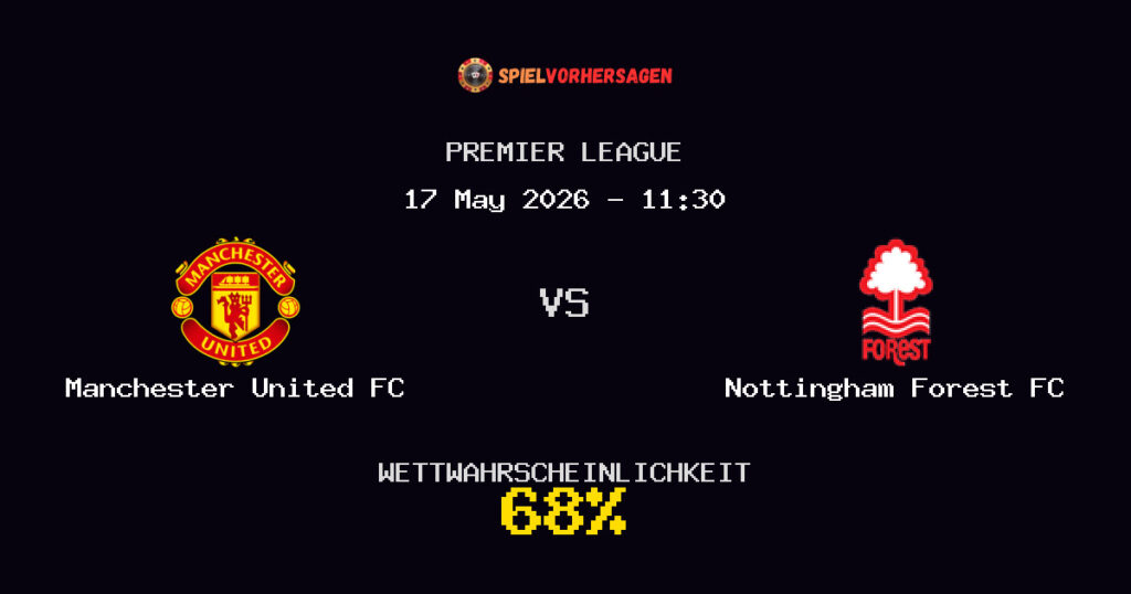 Manchester United FC vs Nottingham Forest FC Spielvorhersage - Premier League - Wett-Tipps