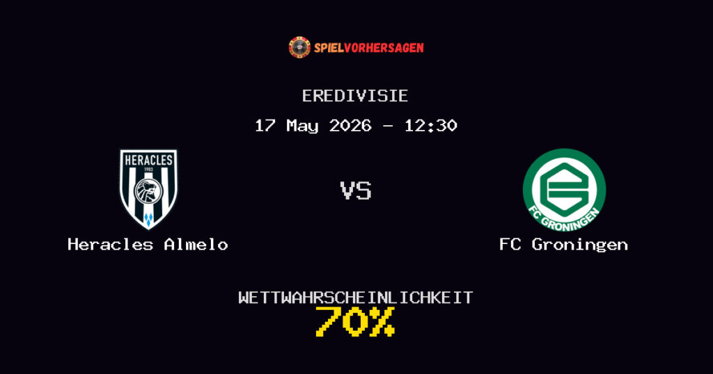 Heracles Almelo vs FC Groningen Spielvorhersage - Eredivisie - Wett-Tipps