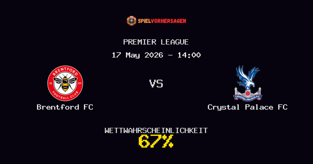 Brentford FC vs Crystal Palace FC Spielvorhersage - Premier League - Wett-Tipps