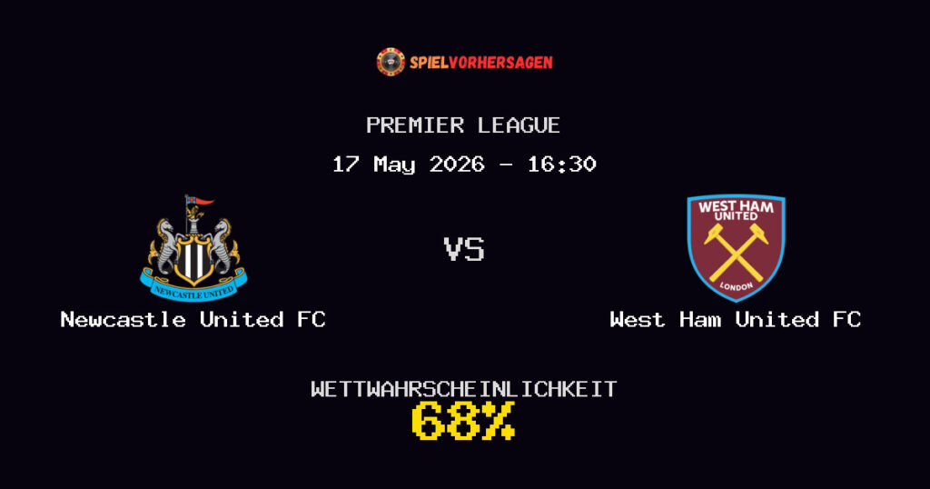 Newcastle United FC vs West Ham United FC Spielvorhersage - Premier League - Wett-Tipps