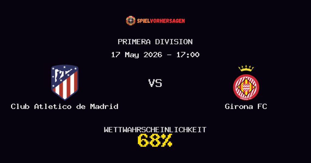 Club Atletico de Madrid vs Girona FC Spielvorhersage - Primera Division - Wett-Tipps