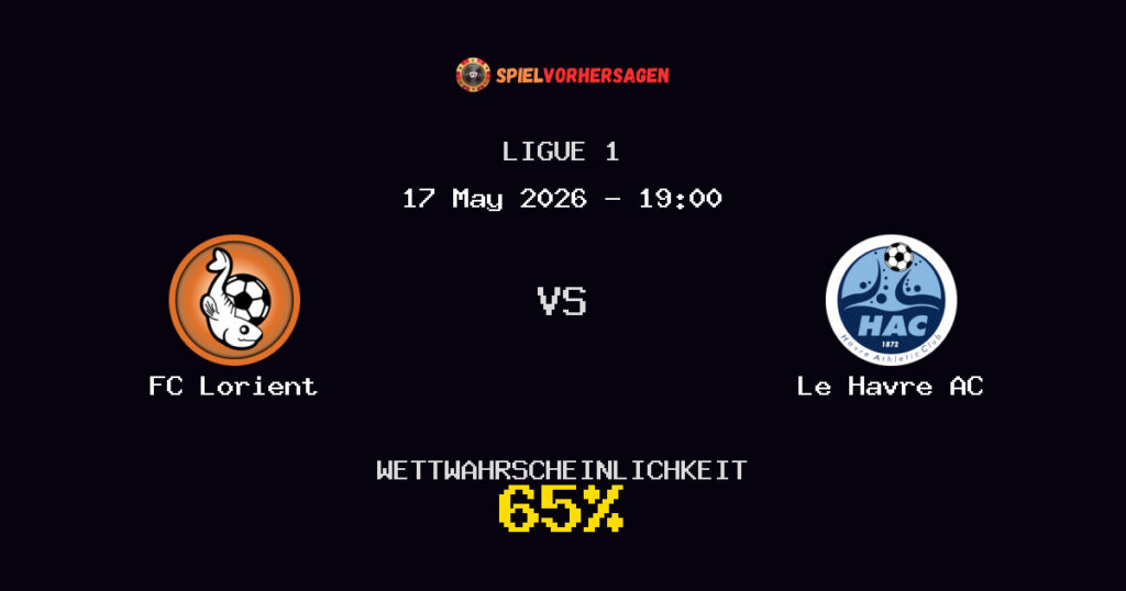FC Lorient vs Le Havre AC Spielvorhersage - Ligue 1 - Wett-Tipps