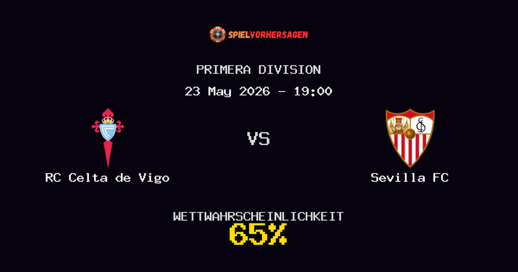 RC Celta de Vigo vs Sevilla FC Spielvorhersage - Primera Division - Wett-Tipps