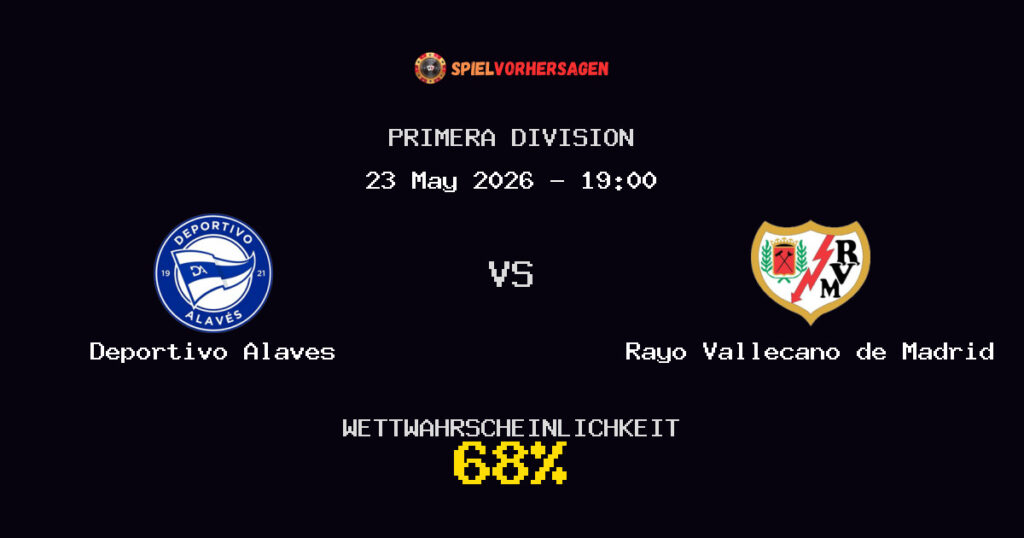 Deportivo Alaves vs Rayo Vallecano de Madrid Spielvorhersage - Primera Division - Wett-Tipps