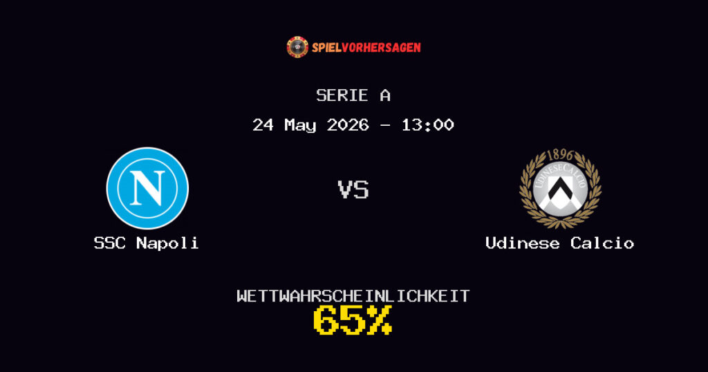 SSC Napoli vs Udinese Calcio Spielvorhersage - Serie A - Wett-Tipps
