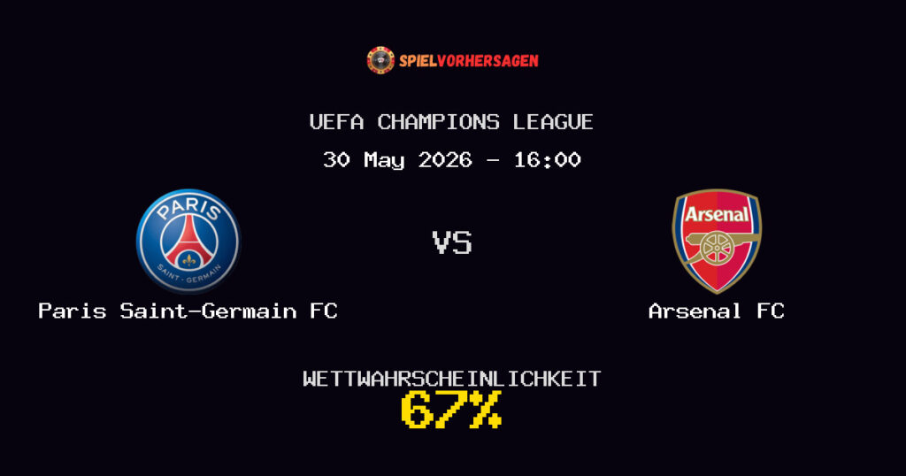 Paris Saint-Germain FC vs Arsenal FC Spielvorhersage - UEFA Champions League - Wett-Tipps