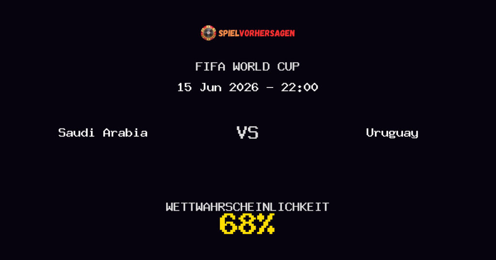 Saudi Arabia vs Uruguay Spielvorhersage - FIFA World Cup - Wett-Tipps