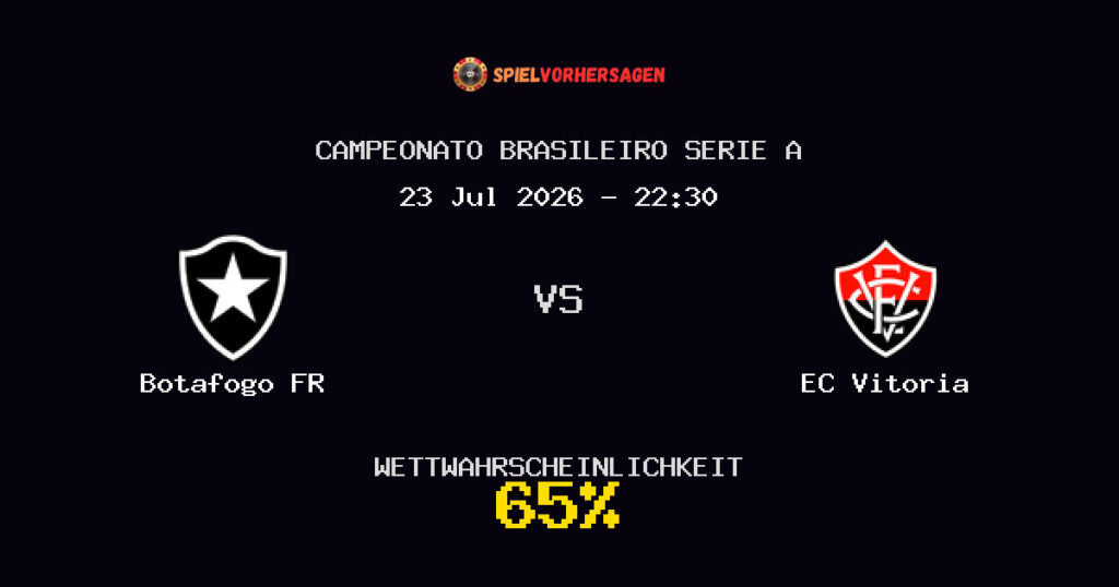 Botafogo FR vs EC Vitoria Spielvorhersage - Campeonato Brasileiro Serie A - Wett-Tipps