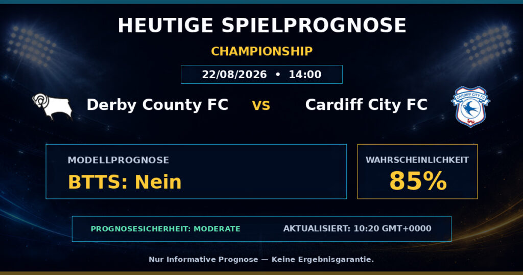 Derby County FC vs Cardiff City FC match prediction - Championship