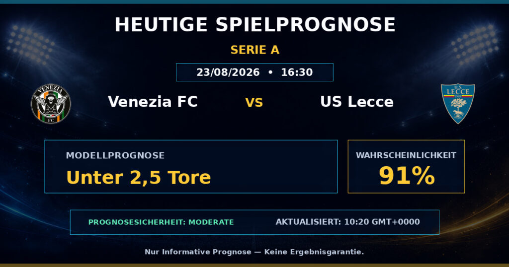 Venezia FC vs US Lecce match prediction - Serie A