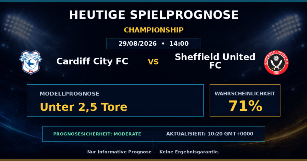 Cardiff City FC vs Sheffield United FC match prediction - Championship