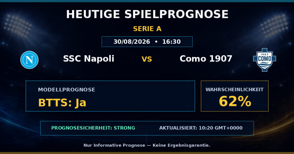 SSC Napoli vs Como 1907 match prediction - Serie A