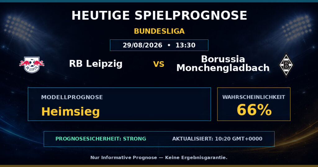 RB Leipzig vs Borussia Monchengladbach match prediction - Bundesliga