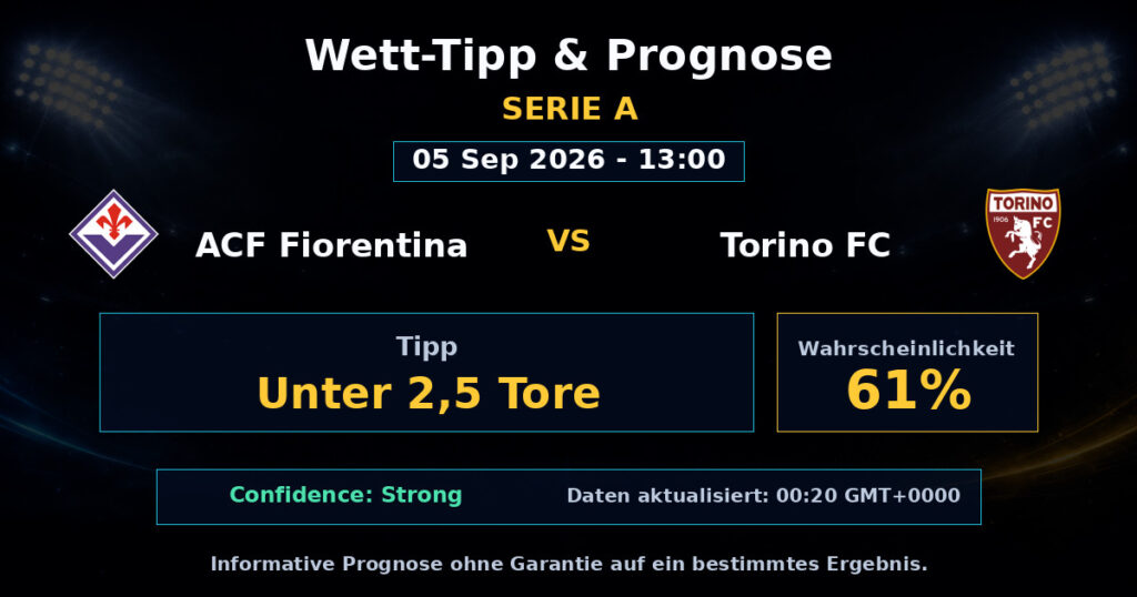 ACF Fiorentina vs Torino FC Match Prediction - Serie A - Betting Analysis
