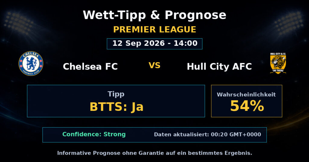 Chelsea FC vs Hull City AFC Match Prediction - Premier League - Betting Analysis