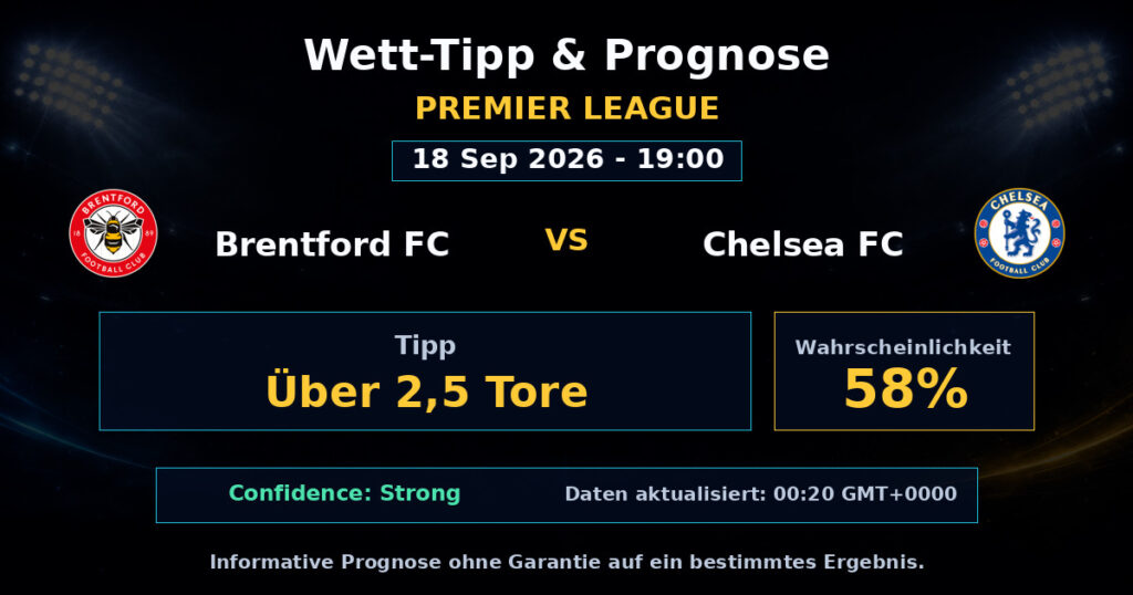 Brentford FC vs Chelsea FC Match Prediction - Premier League - Betting Analysis